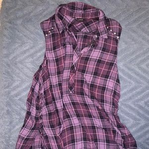 Rock & Republic plaid tank top